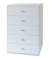 CAJONERA Blanca 5 cajones