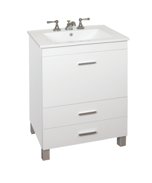 Vanitory VALI Blanco de pie 3 agujeros