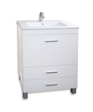 Vanitory VALI BLANCO de pie monocomando